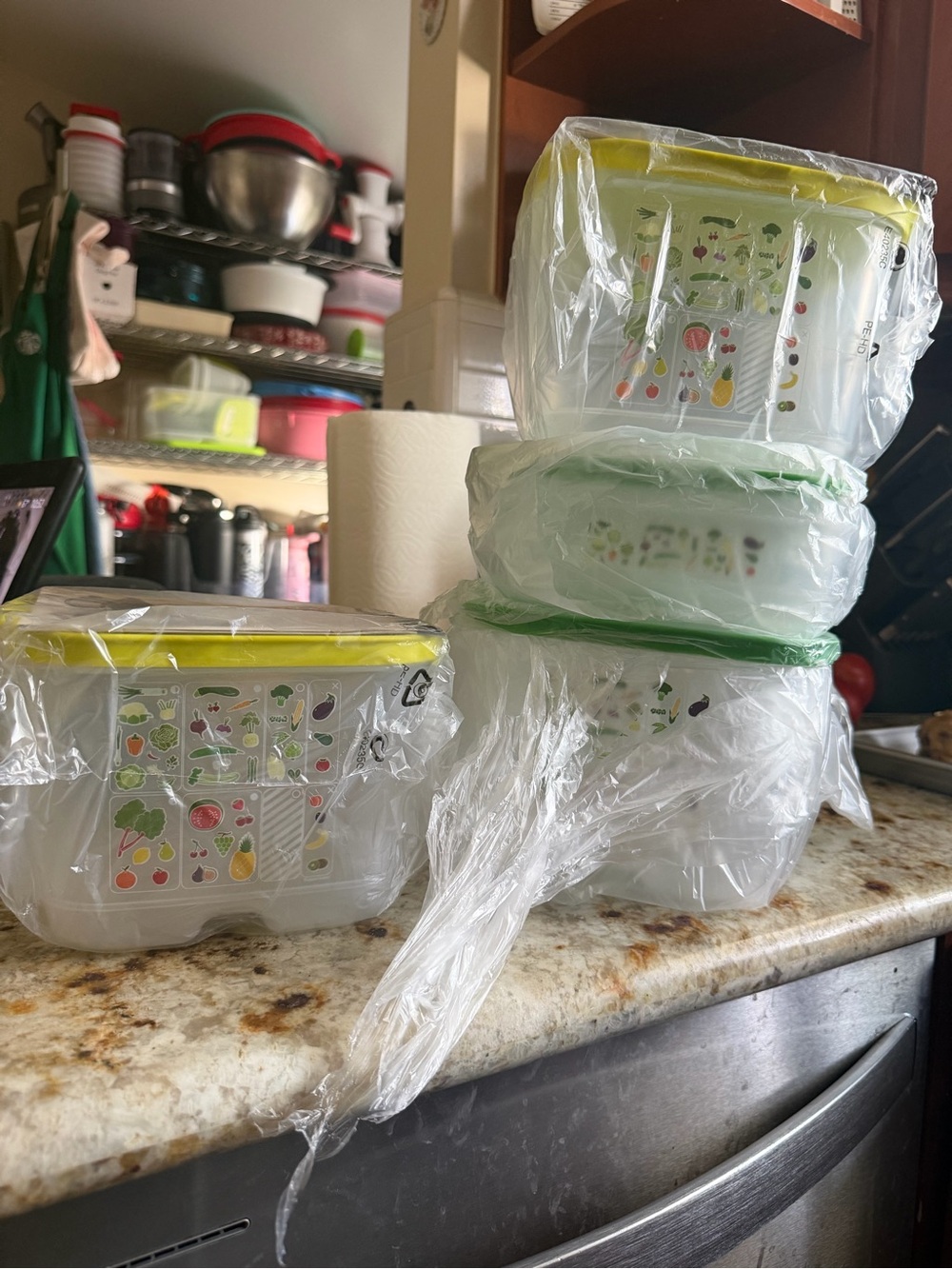 Tupperware Fridgesmart set of 4 new